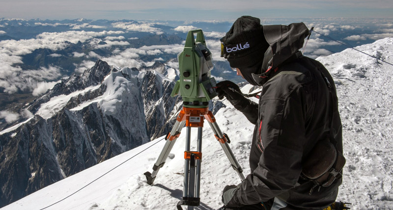 Scanning the top of Europe